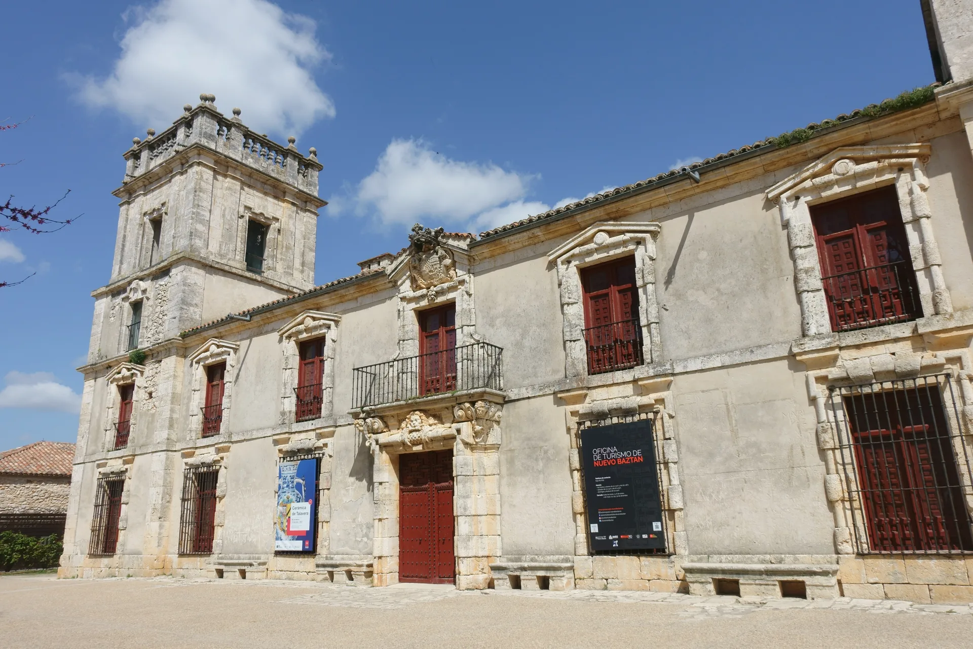 Fachada do Palácio de Goyeneche, em Nuevo Baztán, na Comunidade de Madri.