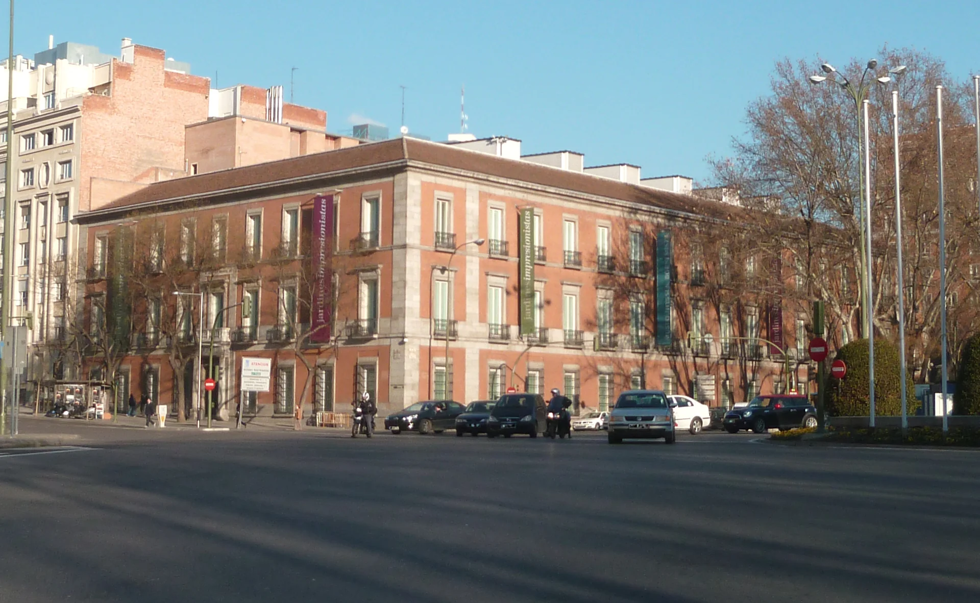 Fachada do Palácio de Villahermosa, sede do Museu Thyssen-Bornemisza em Madri.